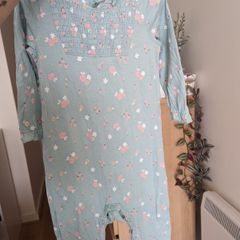 romper long-sleeved romper with ruffles and floral print very comfortable girl clothes