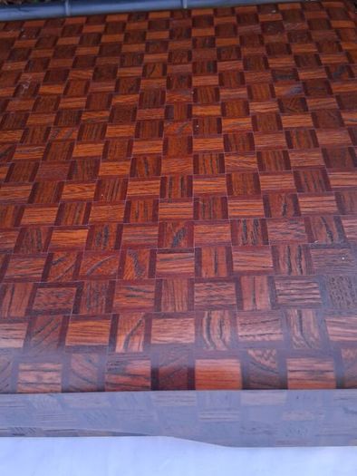 Japanese Wooden Parquet Stationery Box
