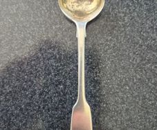 Sterling Silver Salt Spoon 1844