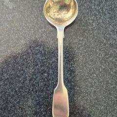 Sterling Silver Salt Spoon 1844