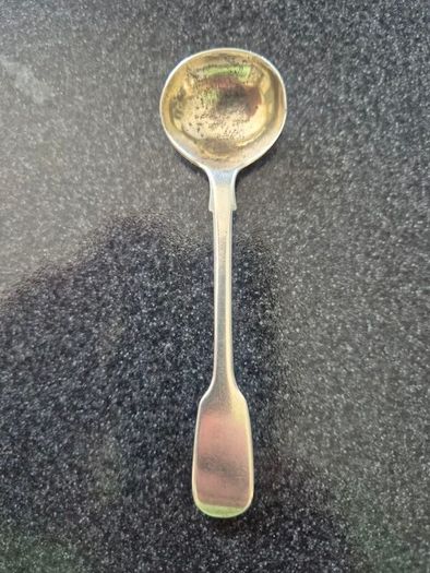 Sterling Silver Salt Spoon 1844