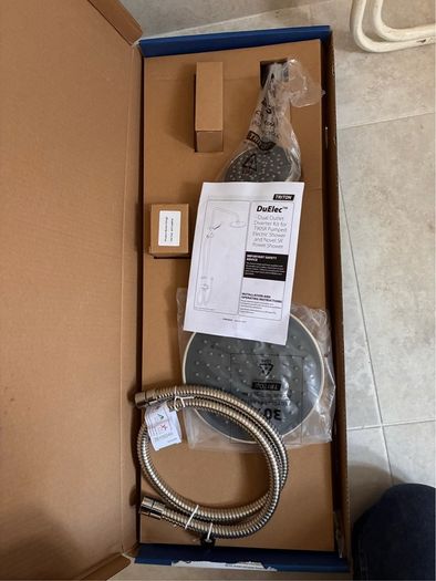 NEW Triton Chrome Shower Fitting
