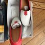 Ladies Unworn 2 Pairs Porto Maserati Leather Moccasin Size 38 Shoes Image 5