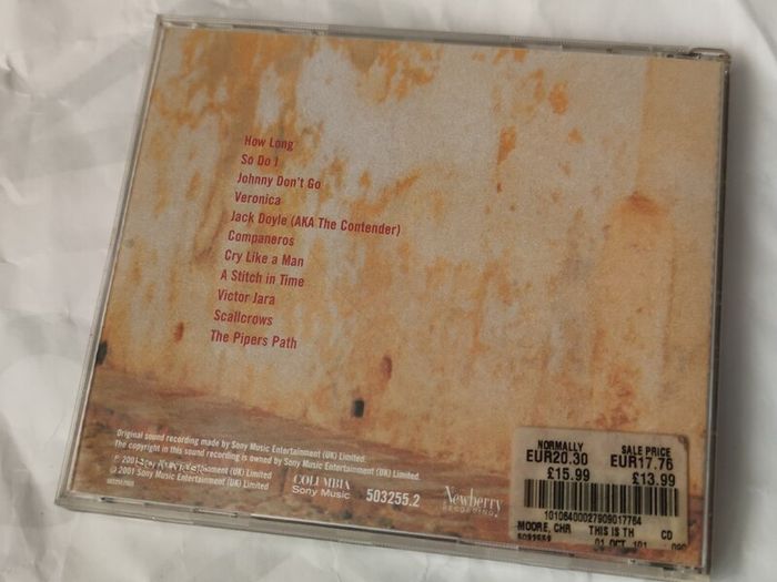 Christy Moore - This Is The Day Cd
