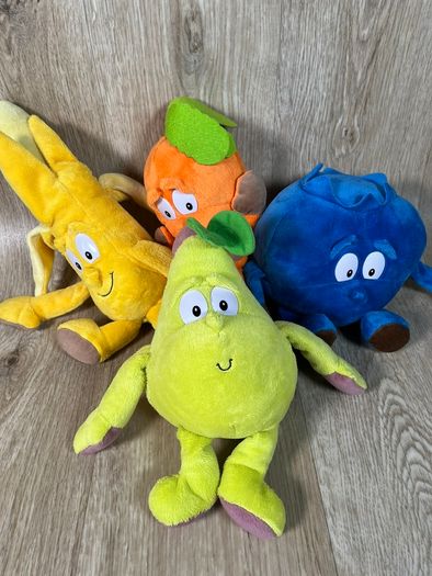 Goodness Gang X 4 Co Op Plush Toy Teddy Pear, Corn, Carrot