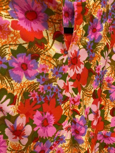 Flowery maxi dress