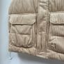 Zara Cream corduroy gilet Image 4