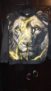 Boys Lion Hoodie