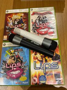 Lips Karaoke Set Xbox 360