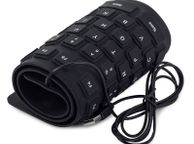 main image for ad New Wired USB PC Waterproof Flexible Silicone Keyboard Soft Rubber QWERTY #1254