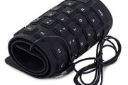 New Wired USB PC Waterproof Flexible Silicone Keyboard Soft Rubber QWERTY #1254