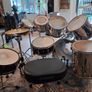 Used Pearl Export Series Drum Kit Steel Shell Finish Image 2