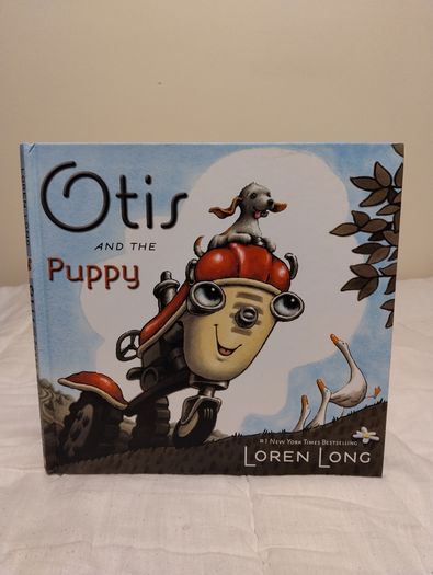 Otis The tractor and the Puppy by Loren Long hardback book