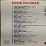 Eddie Cochran CD - 30 Greatest Hits Image 2