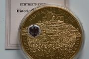 24 Karat Gold plated Proof Hambacher Festival 1832 German national democratic festival