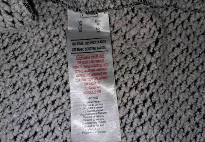 F&F Long Line Cardi Jacket - Size - U.K.20