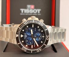 Tissot Seastar 1000 Chronograph Men's Graded Blue Watch T1204171104101
