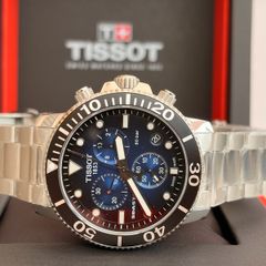 Tissot Seastar 1000 Chronograph Men's Graded Blue Watch T1204171104101
