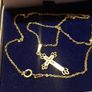 gold plated chain Image 2