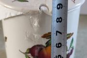 Vintage Bone China  Copland Spode Fruit Jam Jar With Lid.
