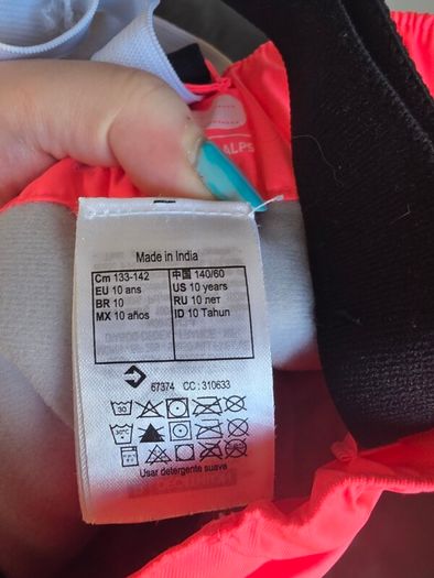 Girls Ski gear