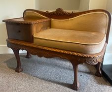 Vintage side table / telephone table