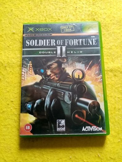 Soldier of fortune Double Helix II 2 Xbox Original Games Original Pal version