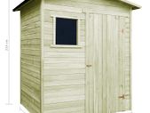 Garden House Shed 1.5x2 m Impregnated Pinewood