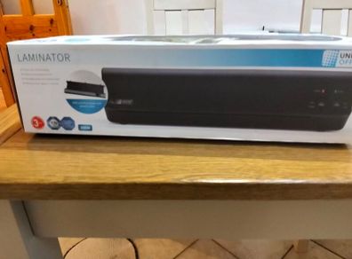 A3 hot and cold laminator with 30 laminating pouches