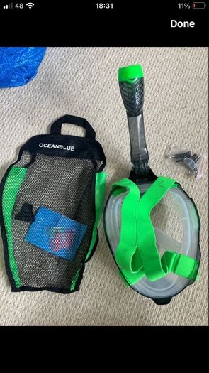 Snorkelling masks (have two for sale)