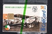 1997 Ireland 50 Unit Irish Air Corps 75th year anniversary of military aviation Callcard (ODS2) Call Card Mint in packaging