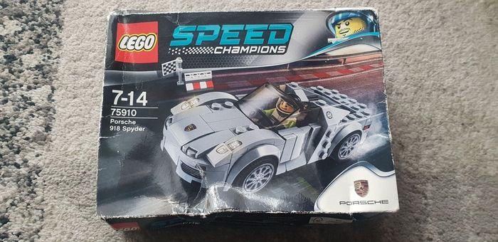 Sealed Lego Speed Champions: Porsche 918 Spyder (75910)