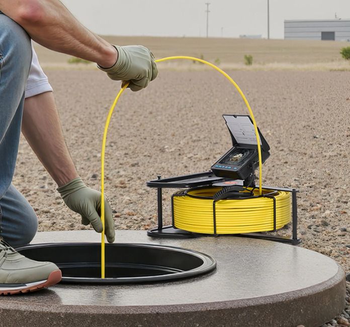 Sewer Camera 30m Drain Inspection Camera with Screen