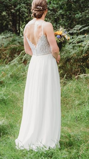 Justin Alexander wedding dress 8/10