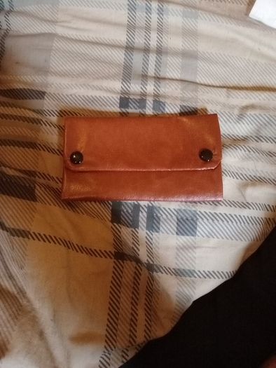 Brown Leather Tobacco Case