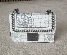 Carvela Crocodile Print Bag