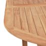Garden Table 180x90x75 cm Solid Teak Wood Image 5
