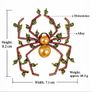 Brand New Vintage-Style Large Spider Brooch Image 3