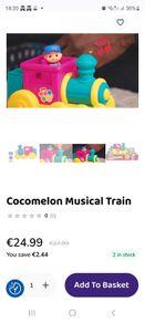 Cocomelon musical train