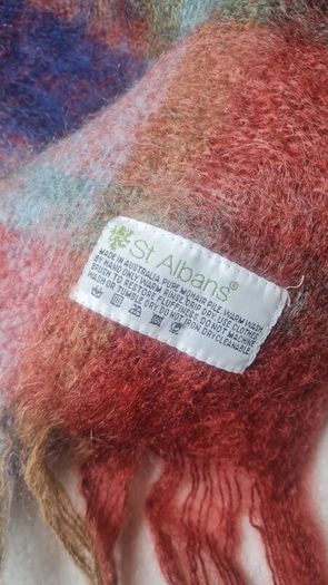 St Albans Australia Mohair Scarf Wrap