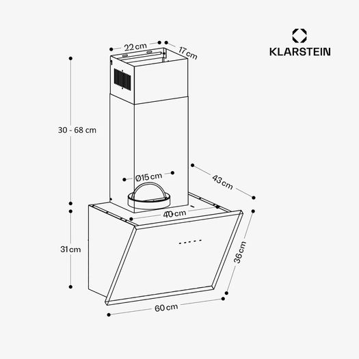 Klarstein Extractor Fan