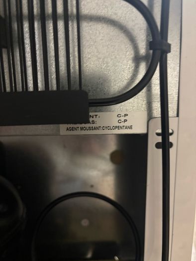 Small counter top fridge