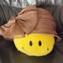 Bronze/brown straw Wedding Hat Mother Of The Bride Image 2
