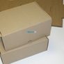 Lot of 10 Medium ecommerce boxes shipping posting all brown light eco-friendly and sturdy size 27 x 19 x 11 cm gift click and collect Image 2