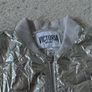 Women's silver Victoria secret bomber jacket S Image 3