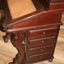 Antique Writing Desk Mahogany Image 9