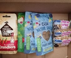 Small animal snacks x7 rabbits guinea pigs hamster mice birds etc