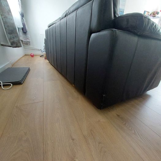 Leather couch