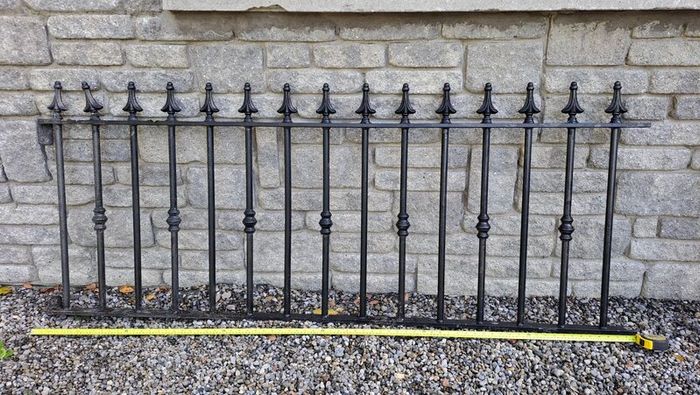 Galvanised Steel Railing (7.2m length)