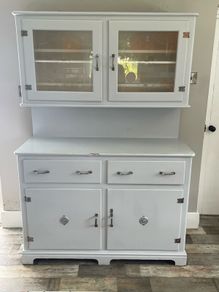 vintage kitchen cabinet